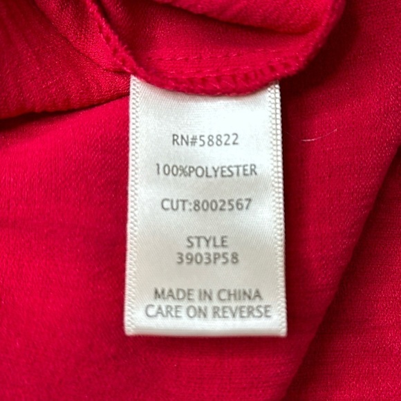 NWT Max Studio Red Tiered Maxi Dress Size XS - Picture 8 of 12